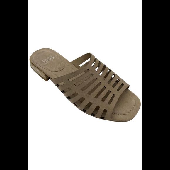 Eileen Fisher Fira Slide Women's Wedge Sandal Barley - Medium - Picture 1 of 3